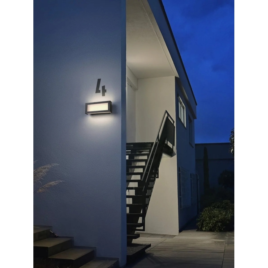 Osram - Aplique de parede para exterior ENDURA STYLE LED/10W/230V IP54 antracite