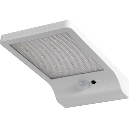 Osram - Aplique solar de parede LED com sensor DOORLED LED/3W/3,3V 2000 mAh IP44 branco