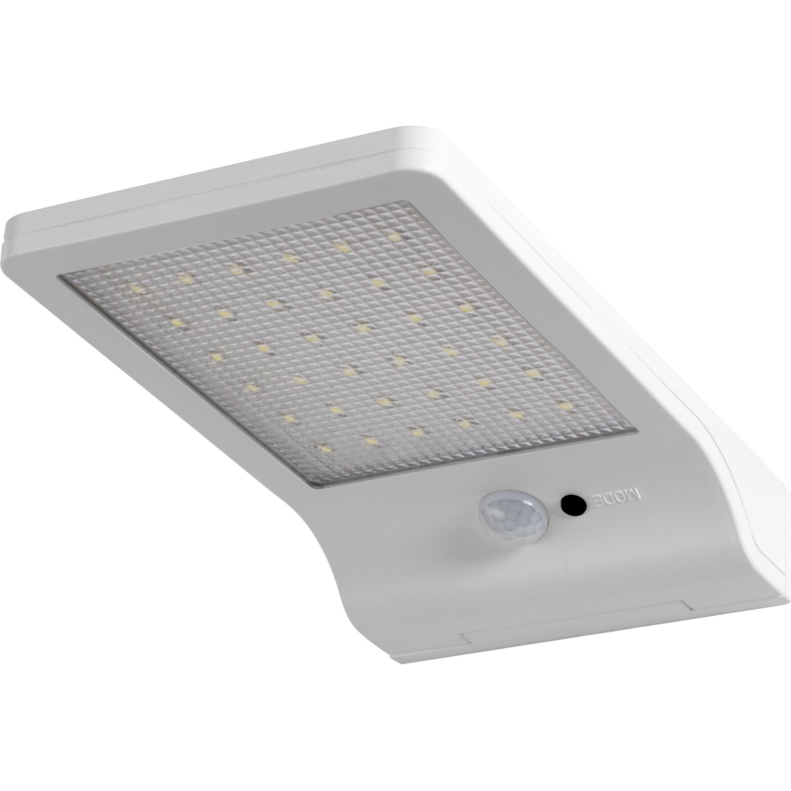 Osram - Aplique solar de parede LED com sensor DOORLED LED/3W/3,3V 2000 mAh IP44 branco