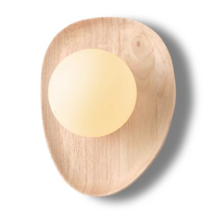 Osram - Aplique de parede WOOD NEST 1xG9/5W/230V em madeira de seringueira