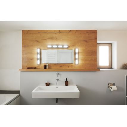 Osram - Aplique de parede LED regulável para casa de banho SMART+ DUPLO LED/20W/230V 3000-6500K IP44 Wi-Fi