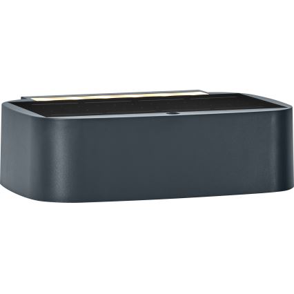 Osram - Luminária solar de parede LED regulável ENDURA STYLE LED/7,6W/4,2V 2000 mAh IP65 antracite