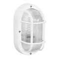 Osram - Arandela de parede para exterior BULKHEAD 1xE27/10W/230V IP54 branca