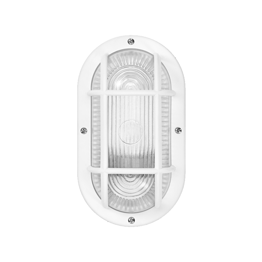 Osram - Arandela de parede para exterior BULKHEAD 1xE27/10W/230V IP54 branca