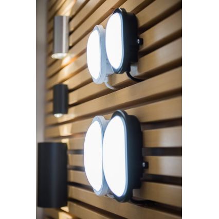 Osram - Arandela LED para exterior BULKHEAD LED/6W/230V IP54 branca