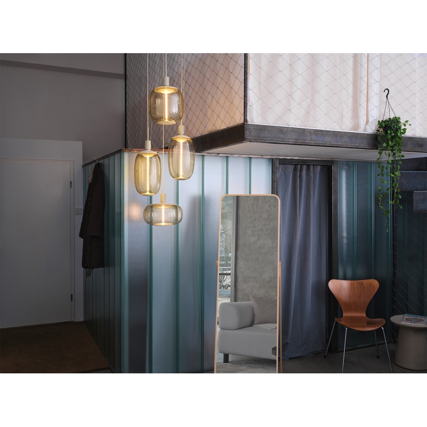 Osram - Cabo de alimentação NEEDLE PENDANT 4xE27/25W/230V bege