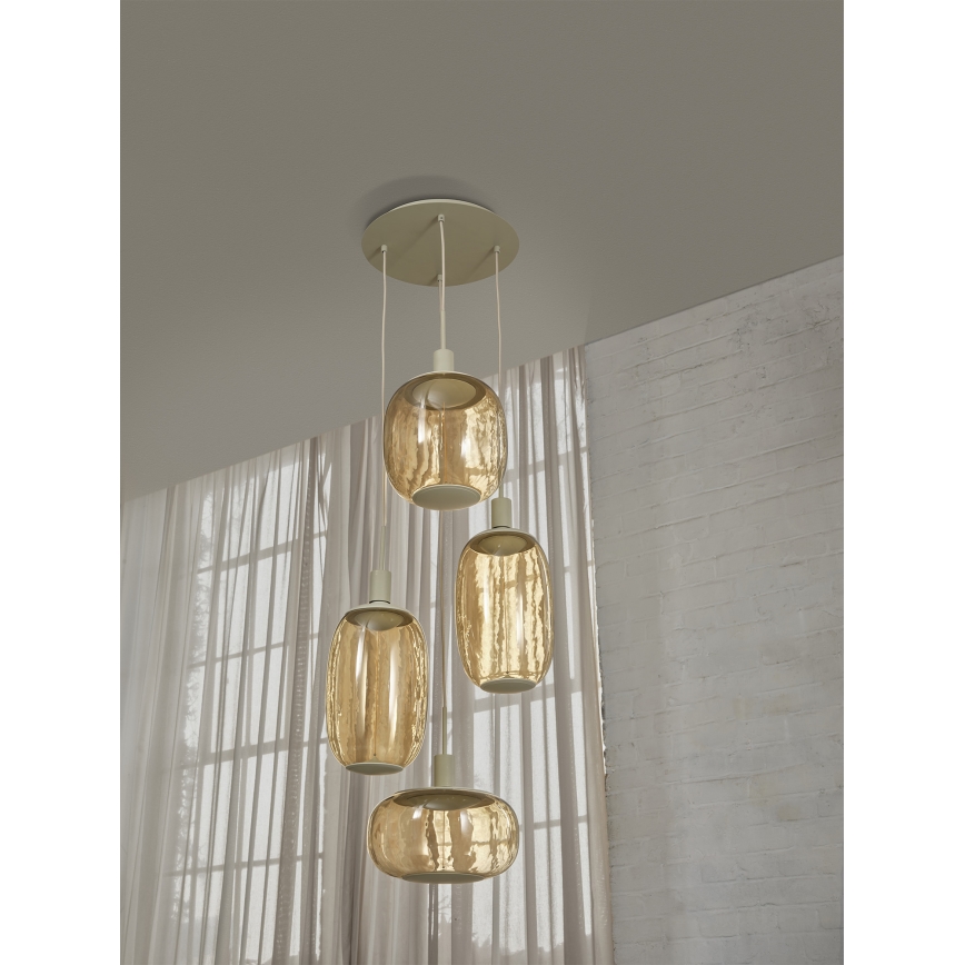 Osram - Cabo de alimentação NEEDLE PENDANT 4xE27/25W/230V bege