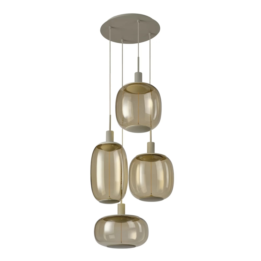 Osram - Cabo de alimentação NEEDLE PENDANT 4xE27/25W/230V bege