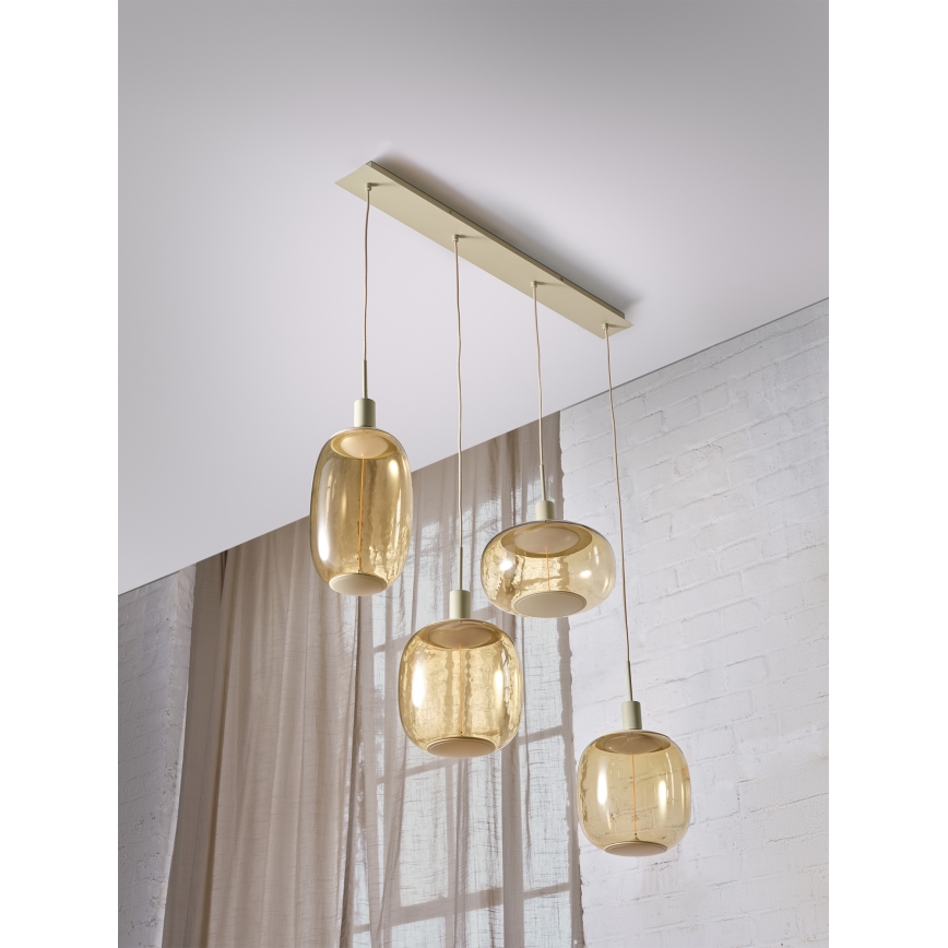 Osram - Cabo de alimentação NEEDLE PENDANT 4xE27/25W/230V bege