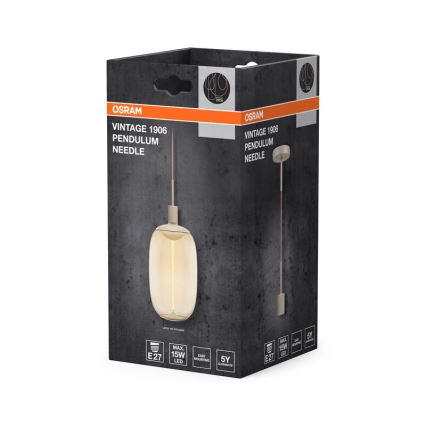 Osram - Cabo de alimentação PENDULUM NEEDLE 1xE27/15W/230V