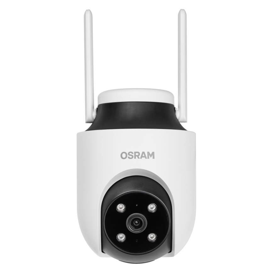Osram - Câmara exterior inteligente 360° com sensor 2K SMART+ 230V IP67 Wi-Fi