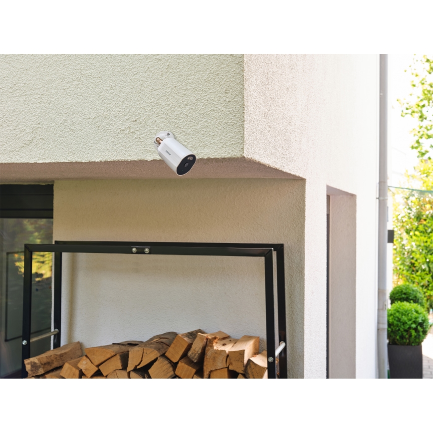 Osram - Câmara exterior inteligente com sensor 2K SMART+ 230V IP67 Wi-Fi