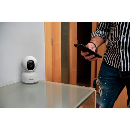 Osram - Câmara interior inteligente 360° com sensor 2K SMART+ 230V Wi-Fi