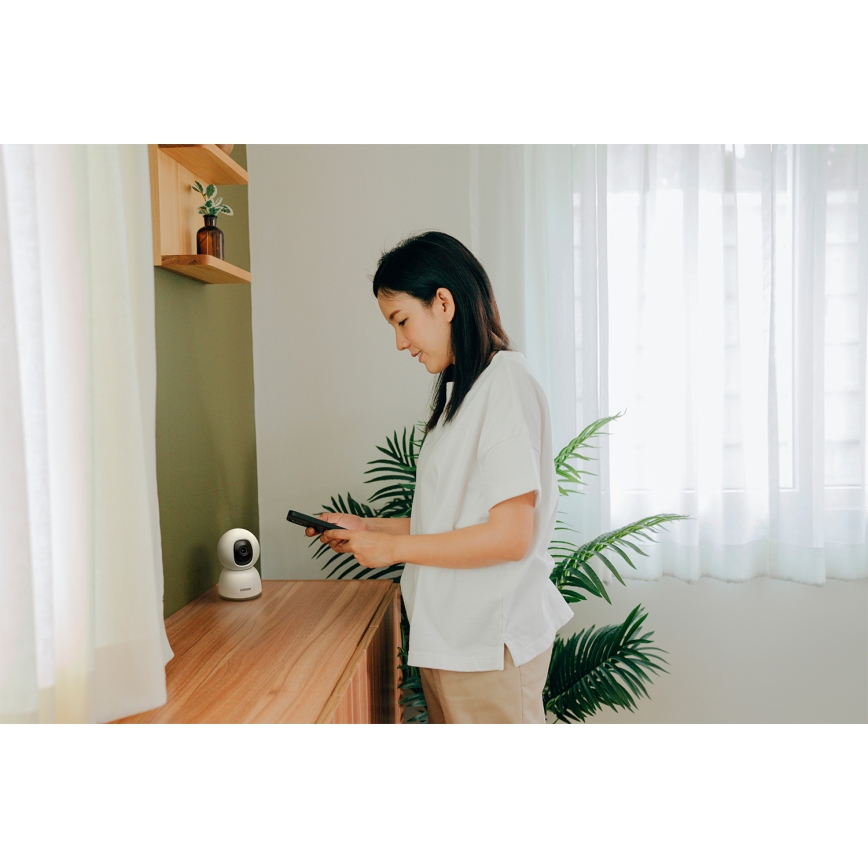 Osram - Câmara interior inteligente 360° com sensor 2K SMART+ 230V Wi-Fi