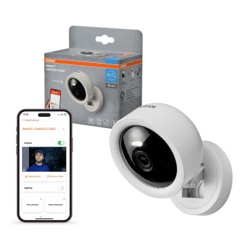 Osram - Câmara interior inteligente com sensor 2K SMART+ 230V Wi-Fi