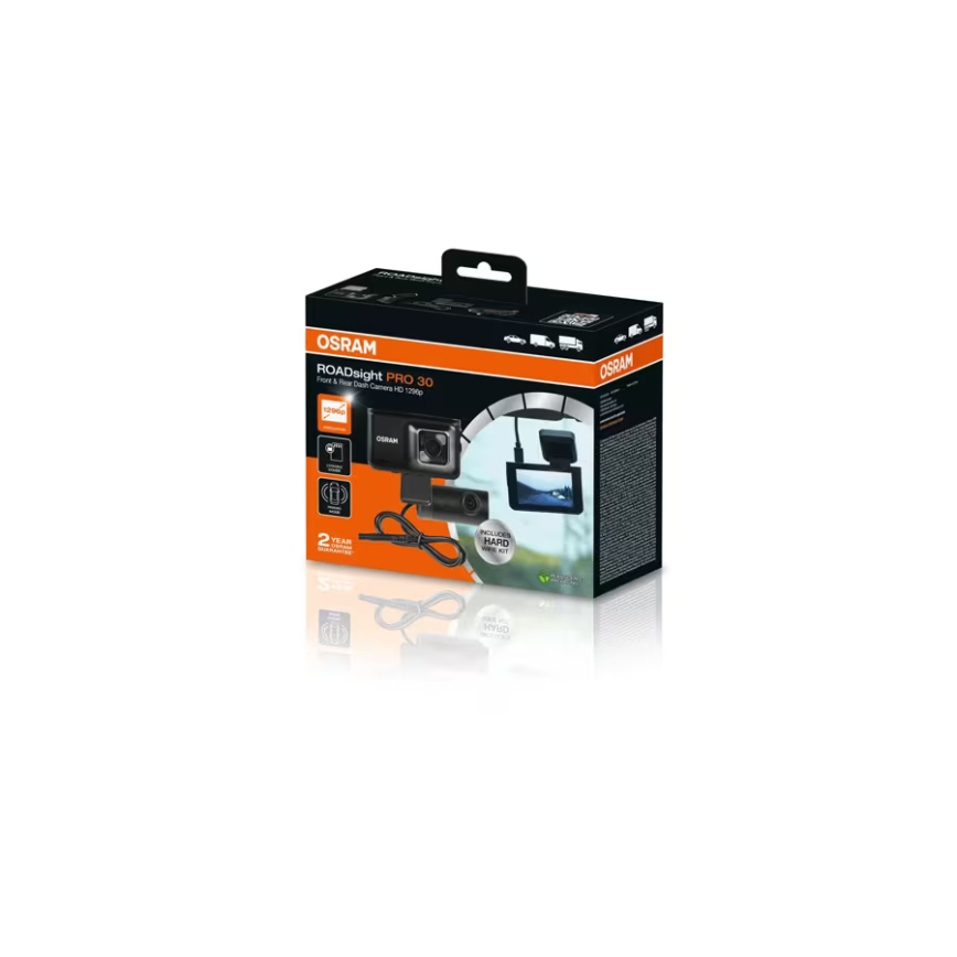 Osram - Câmara para automóvel ROADSIGHT PRO 30 Full HD 1080p 12/24V