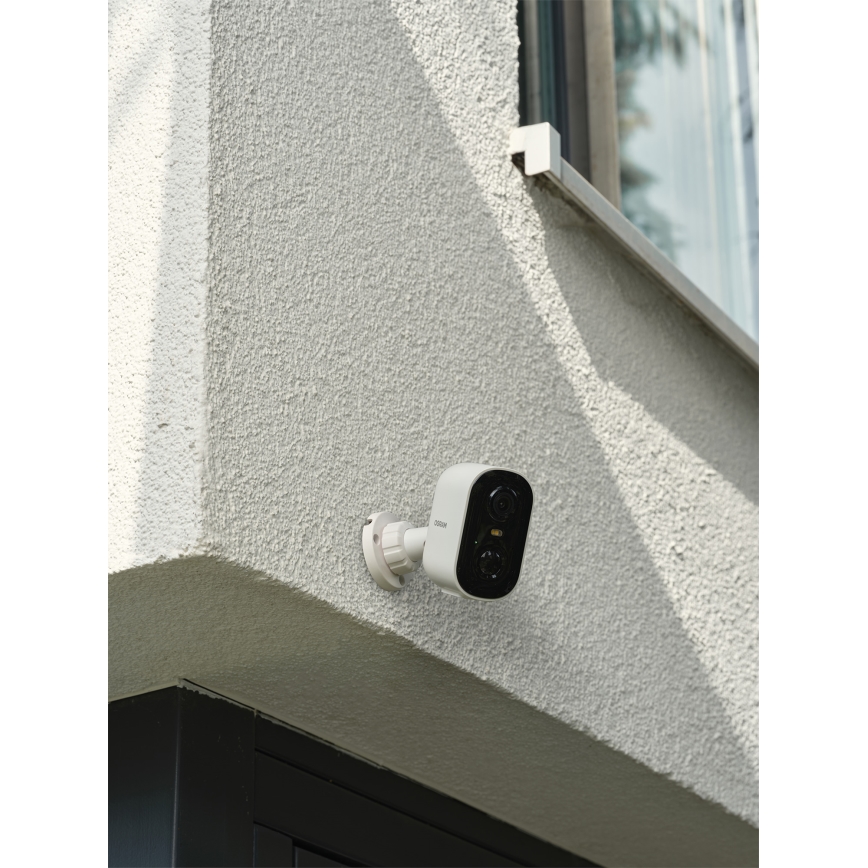 Osram - Câmara solar inteligente com sensor 2K SMART+ 5V 5200 mAh IP66 Wi-Fi
