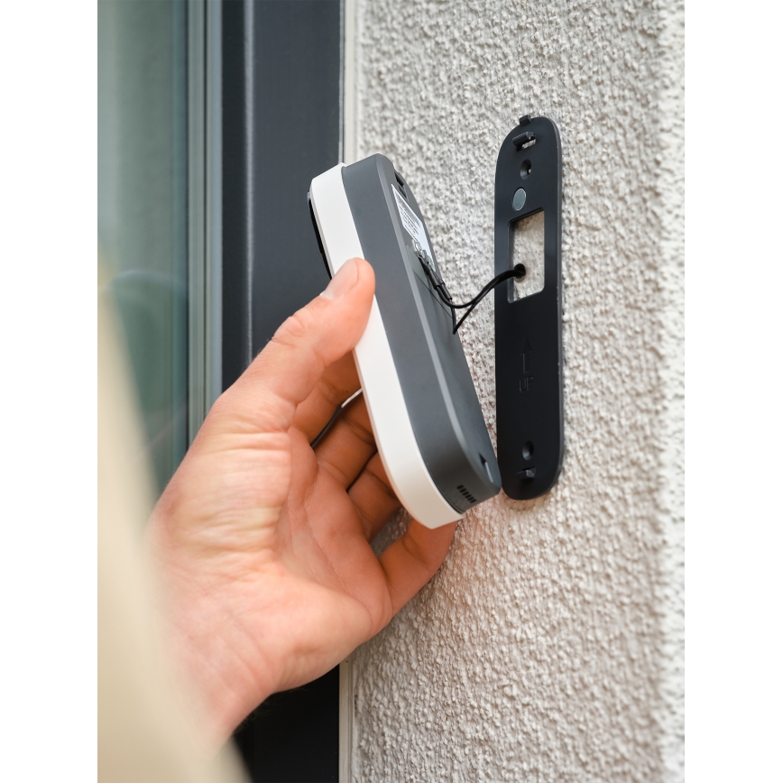 Osram - Campainha de vídeo inteligente com sensor 2K SMART+ 230V IP66 Wi-Fi