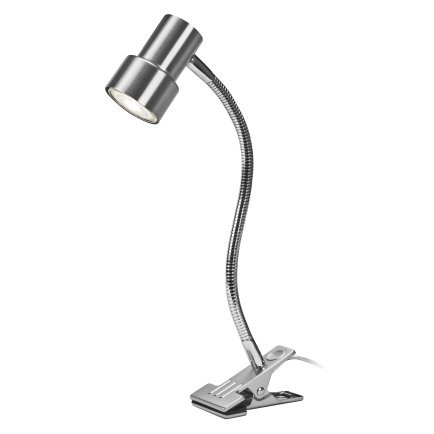 Osram - Candeeiro com clipe CLIP STEP FLEX 1xGU10/5W/230V cromo fosco
