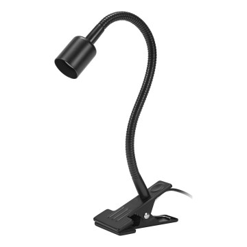 Osram - Candeeiro com clipe CLIP TUBE FLEX 1xGU10/5W/230V preto