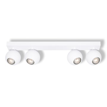 Osram - Candeeiro de focos SPOT SPHERAL 4xGU10/6W/230V branco