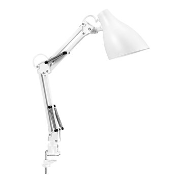 Osram - Candeeiro de mesa com clipe DESK LINE 1xE27/11W/230V branco