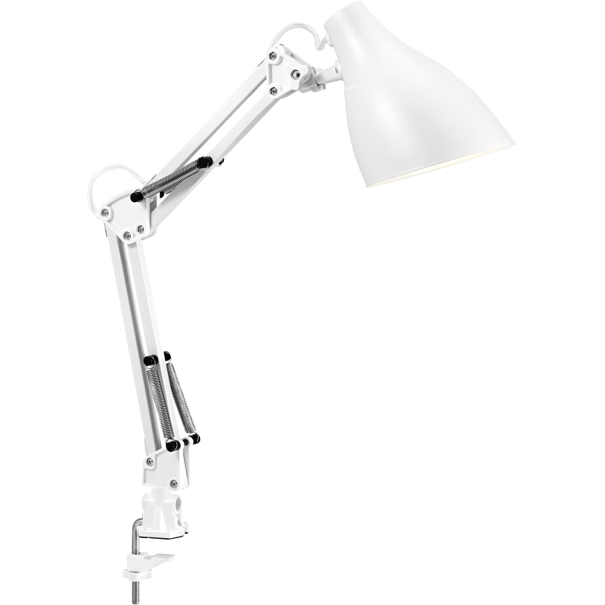 Osram - Candeeiro de mesa com clipe DESK LINE 1xE27/11W/230V branco