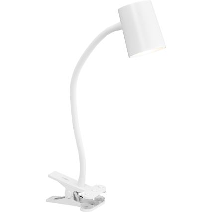 Osram - Candeeiro de mesa com clipe DESK LINE 1xGU10/9W/230V branco