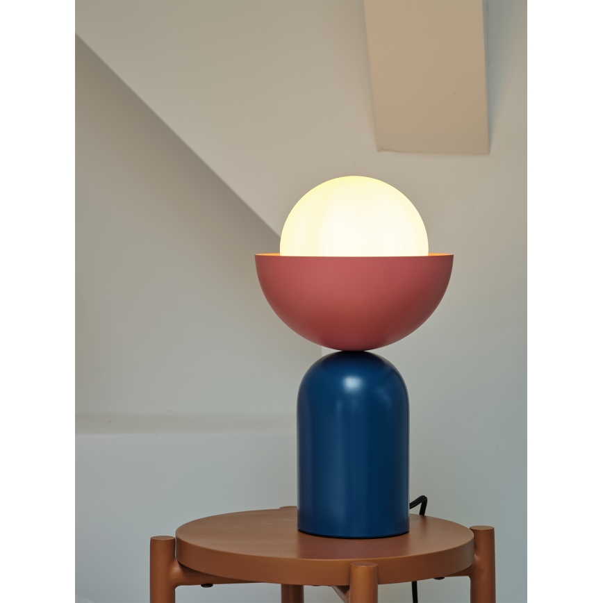 Osram - Candeeiro de mesa DECOR BOWL 1xE14/25W/230V azul/rosa