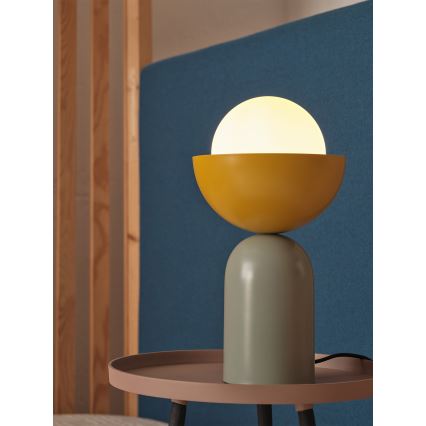 Osram - Candeeiro de mesa DECOR BOWL 1xE14/25W/230V verde/amarelo