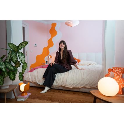 Osram - Candeeiro de mesa DECOR COROLLE 1xG9/20W/230V laranja