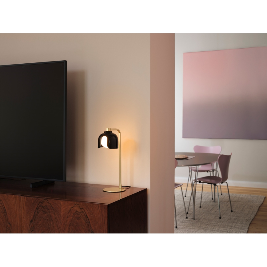 Osram - Candeeiro de mesa DECOR COROLLE 1xG9/20W/230V preto/dourado