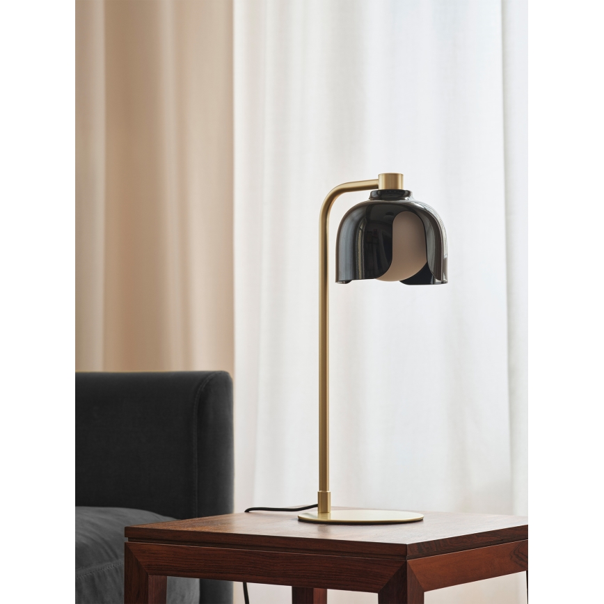 Osram - Candeeiro de mesa DECOR COROLLE 1xG9/20W/230V preto/dourado