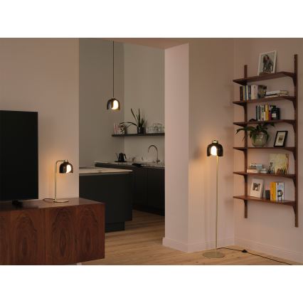 Osram - Candeeiro de mesa DECOR COROLLE 1xG9/20W/230V preto/dourado
