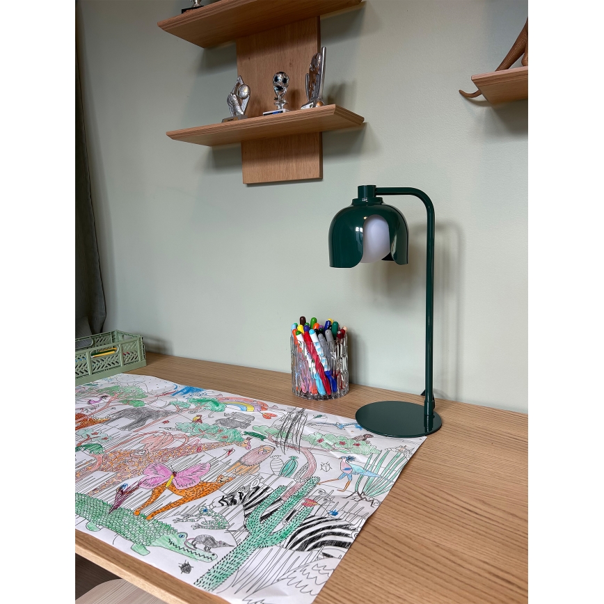 Osram - Candeeiro de mesa DECOR COROLLE 1xG9/20W/230V verde