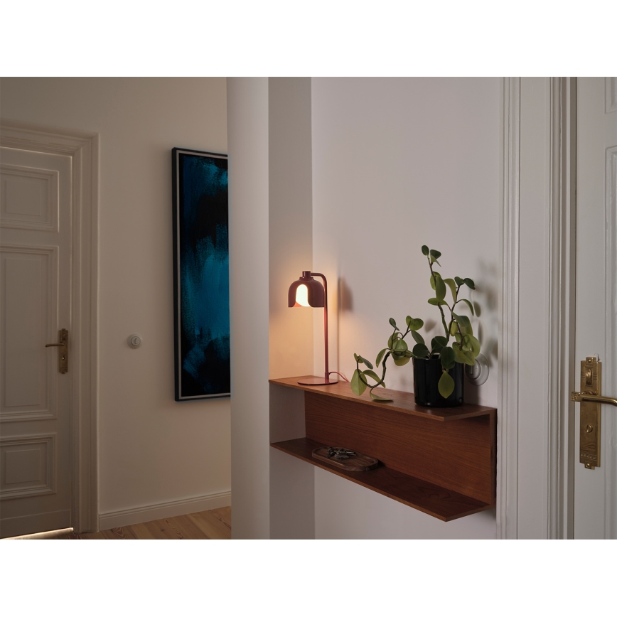 Osram - Candeeiro de mesa DECOR COROLLE 1xG9/20W/230V vermelho