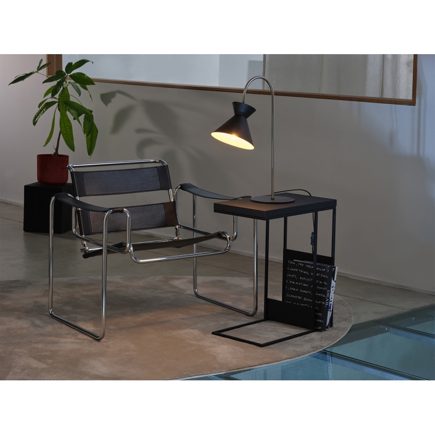 Osram - Candeeiro de mesa DECOR WAIST 1xE27/40W/230V preto