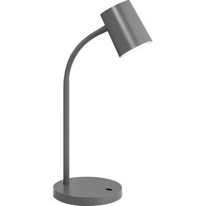Osram - Candeeiro de mesa DESK LINE 1xGU10/9W/230V cinzento
