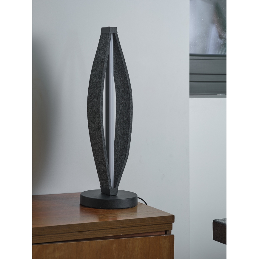 Osram - Candeeiro de mesa LED DECOR FLAT LED/13W/230V cinzento