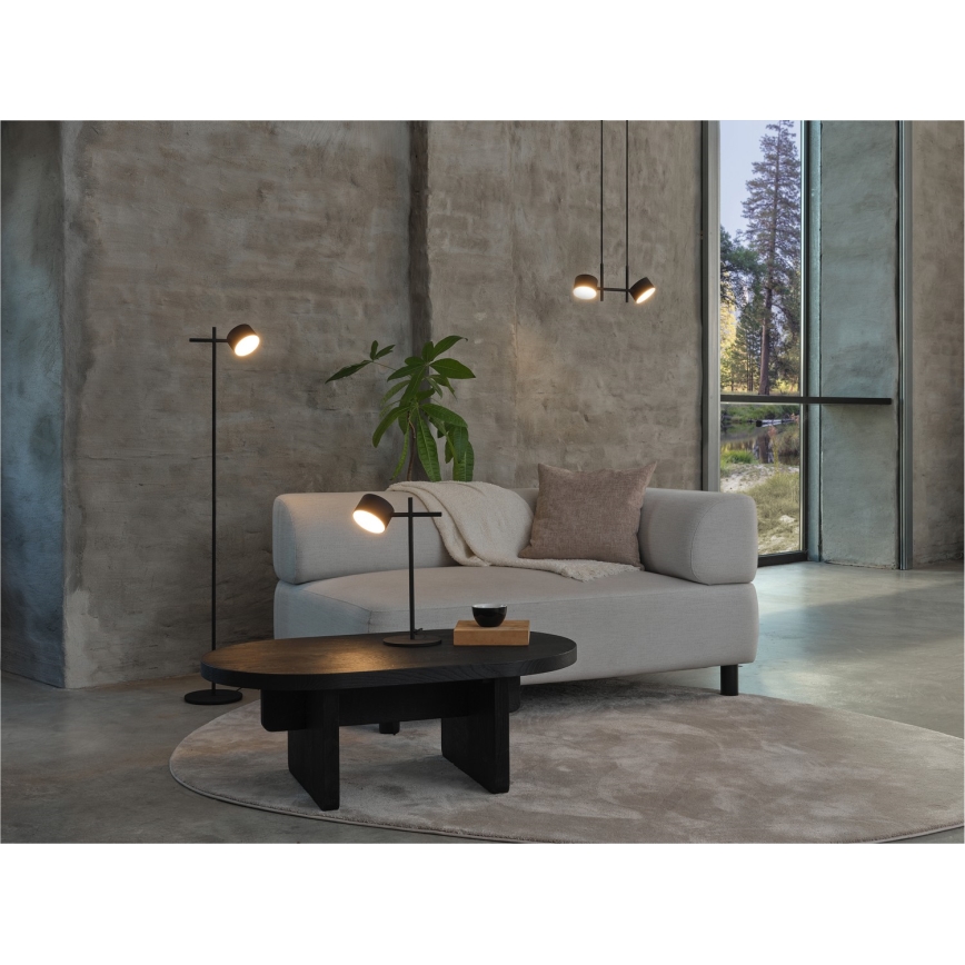 Osram - Candeeiro de mesa LED dimerizável com controlo tátil DECOR KYOTO LED/12W/230V IRC 90 preto