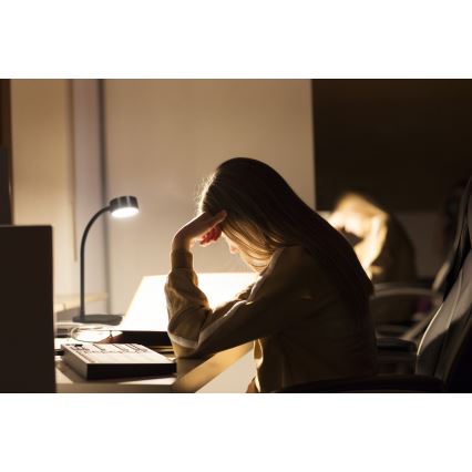 Osram - Candeeiro de secretária LED regulável OFFICE LINE LED/4,8W/230V 3000/4000/6500K preto