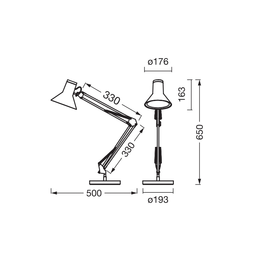 Osram - Candeeiro de mesa LED regulável OFFICE LINE LED/9W/230V 3000K preto