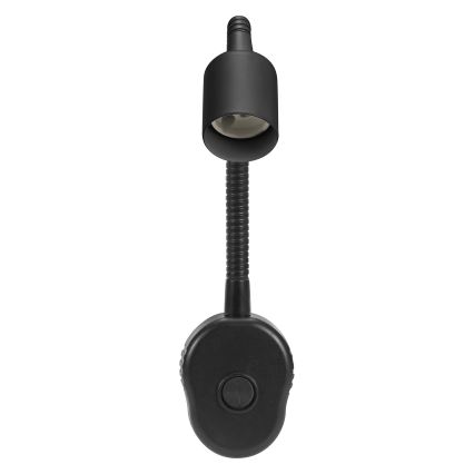 Osram - Candeeiro de parede flexível PLUG TUBE FLEX 1xGU10/5W/230V preto