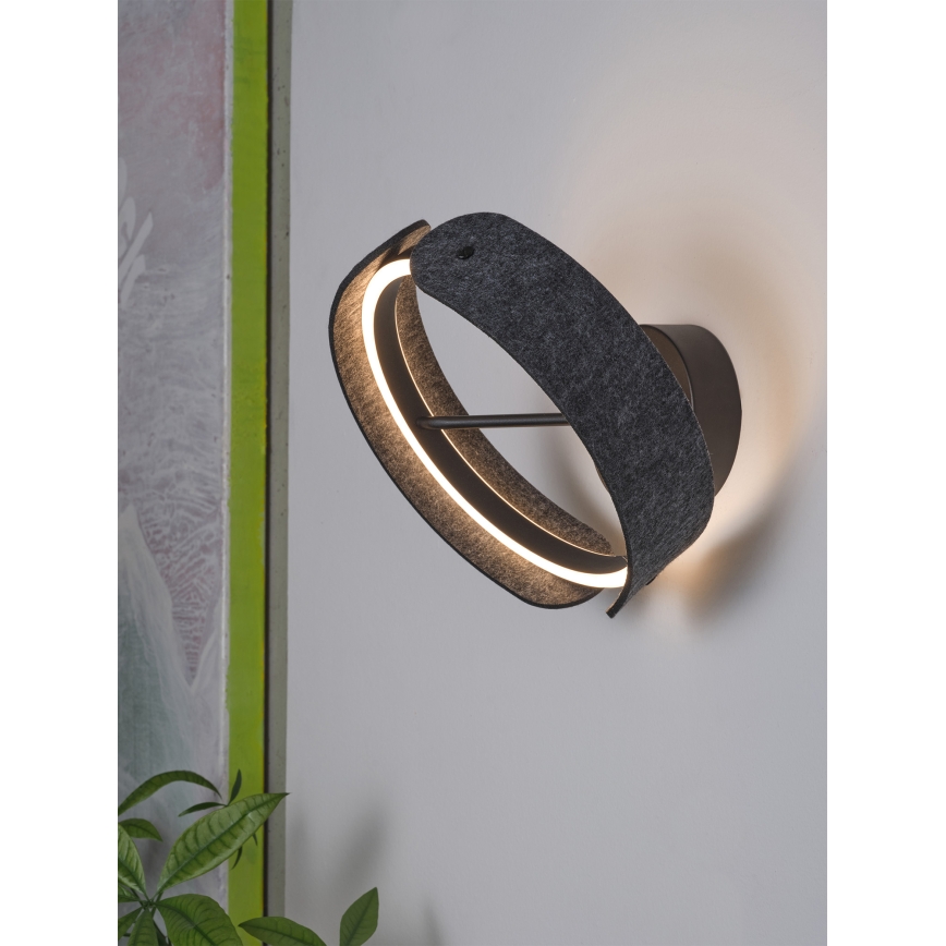 Osram - Candeeiro de parede LED DECOR CURVE LED/20W/230V cinzento