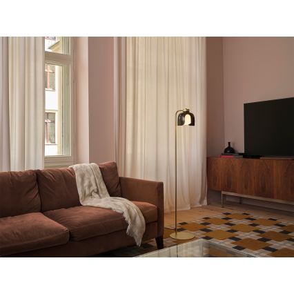 Osram - Candeeiro de pé DECOR COROLLE 1xE27/15W/230V preto/dourado