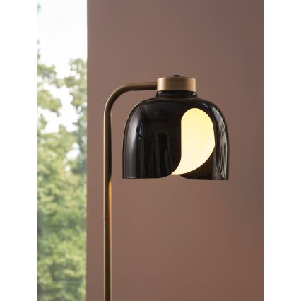 Osram - Candeeiro de pé DECOR COROLLE 1xE27/15W/230V preto/dourado