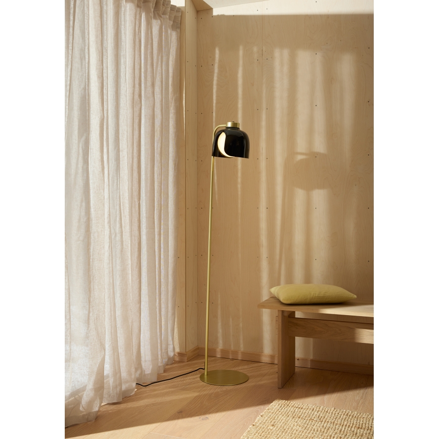 Osram - Candeeiro de pé DECOR COROLLE 1xE27/15W/230V preto/dourado