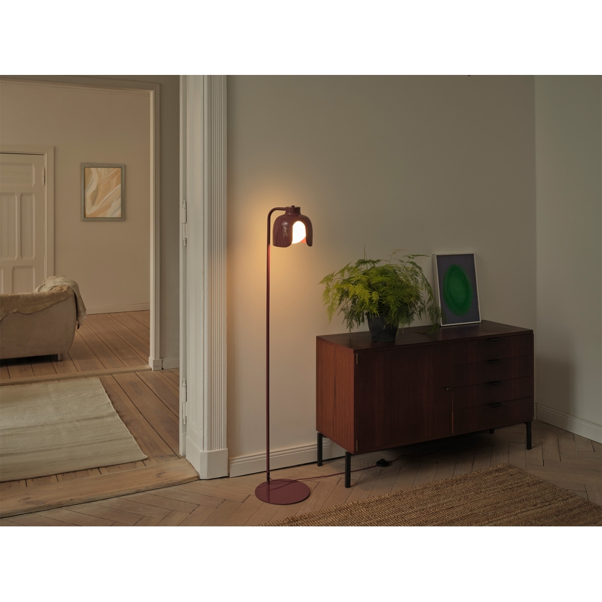 Osram - Candeeiro de pé DECOR COROLLE 1xE27/15W/230V vermelho