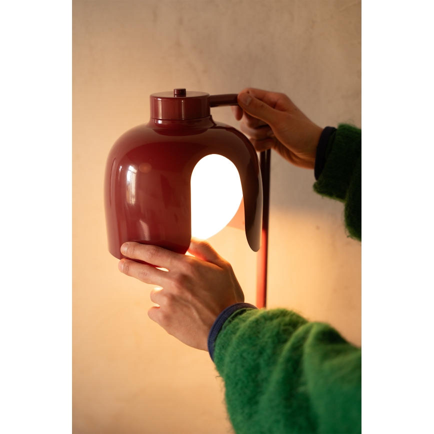 Osram - Candeeiro de pé DECOR COROLLE 1xE27/15W/230V vermelho