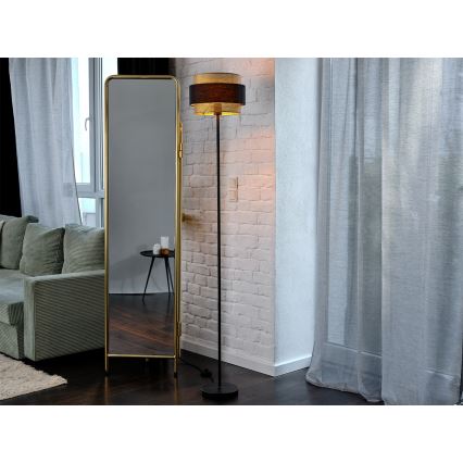 Osram - Candeeiro de pé DECOR HORNET 1xE27/10W/230V preto/dourado